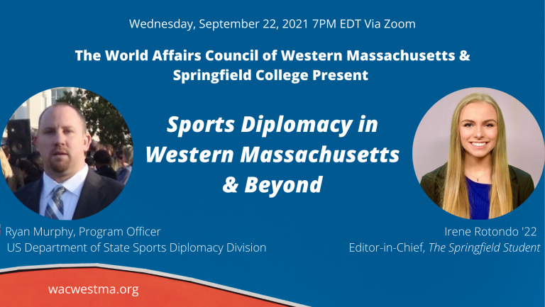 Sports Diplomacy in Western Massachusetts and Beyond