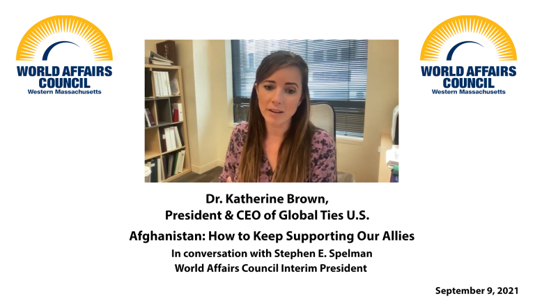 Dr. Katherine Brown on Afghanistan: How to Keep Supporting Our Allies
