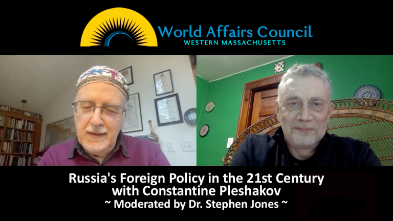 Russia's Foreign Policy in the 21st Century with Constantine Pleshakov